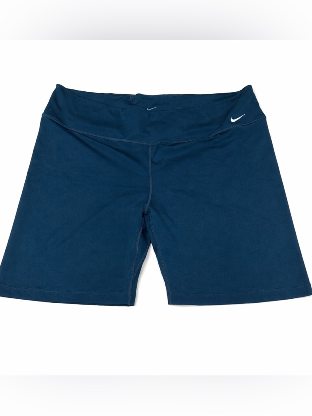 Nike Dri-fit Women’s Peacock Blue Athletic biker Shorts